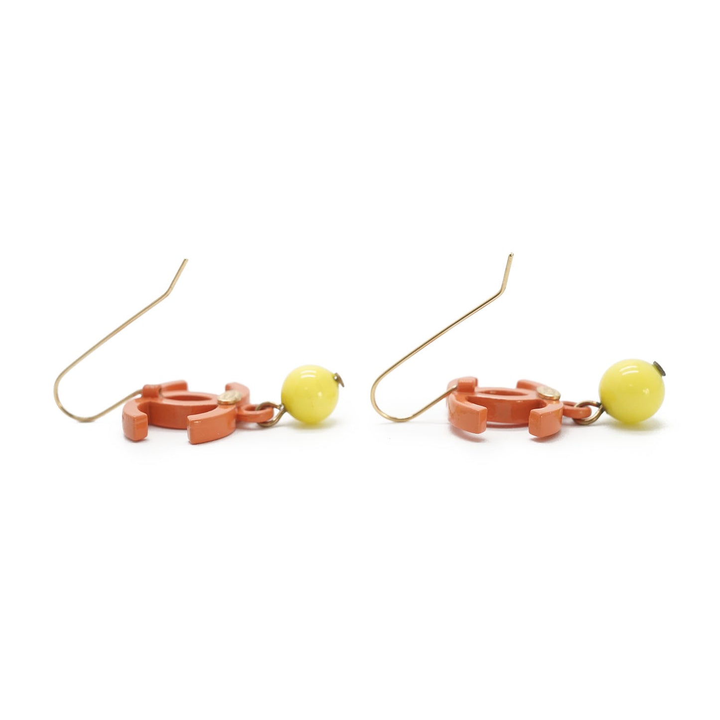 CC Logo Drop Earrings