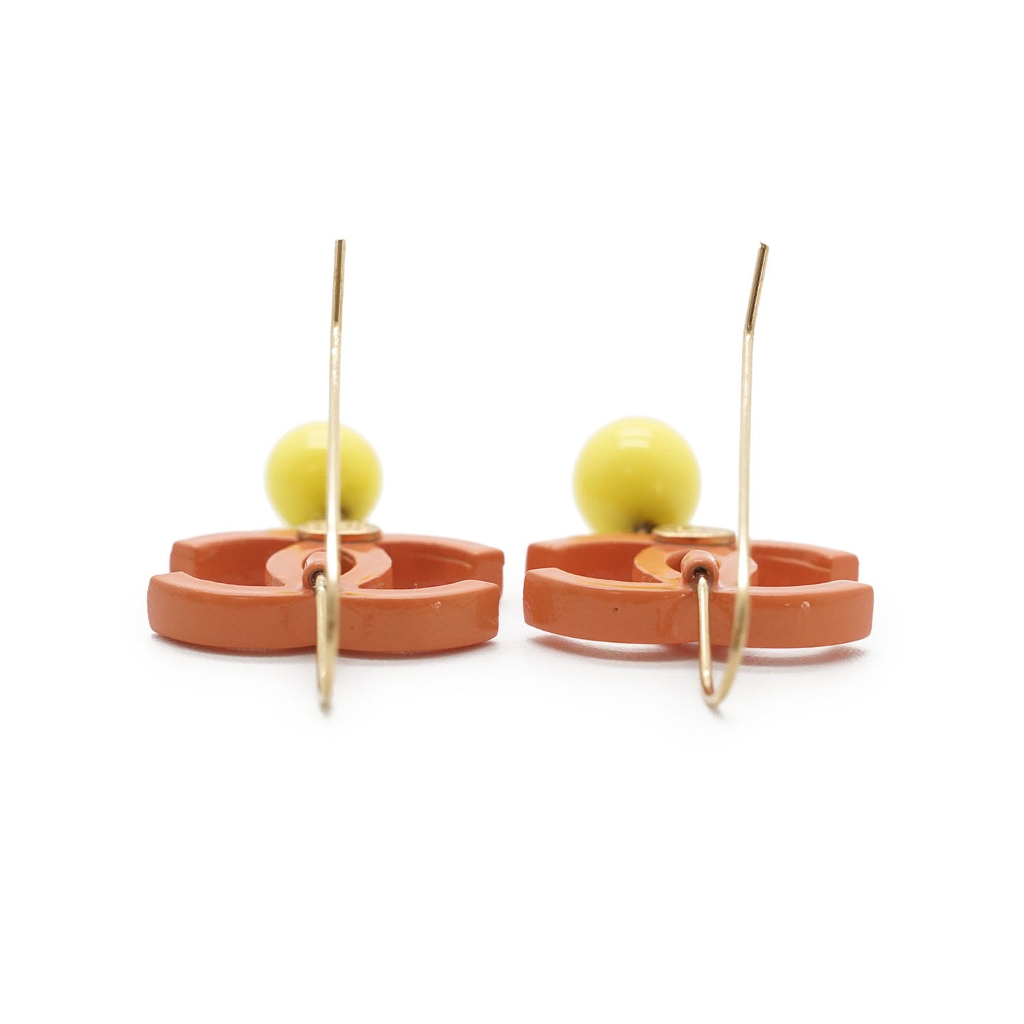 CC Logo Drop Earrings