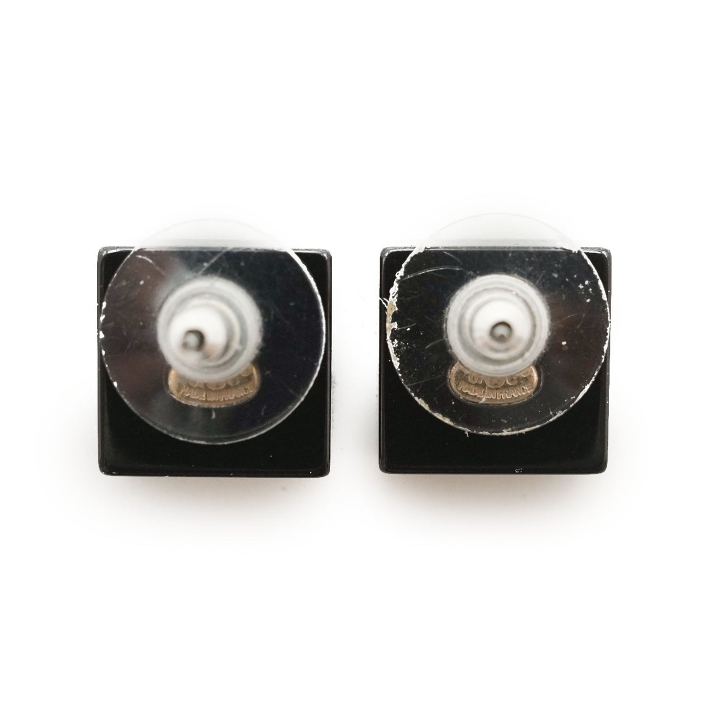 CC Logo Square Earrings