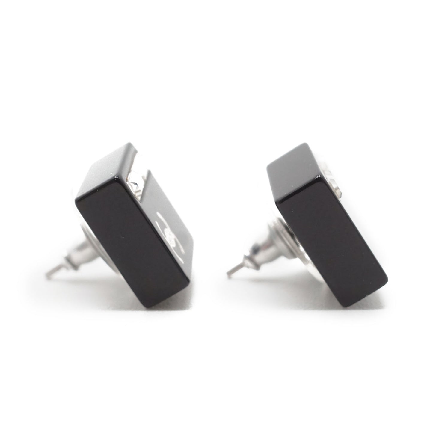 CC Logo Square Earrings