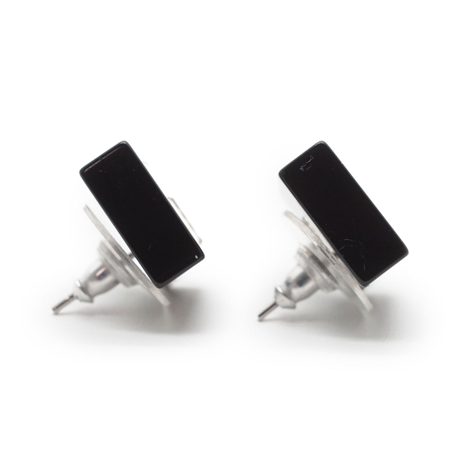 CC Logo Square Earrings
