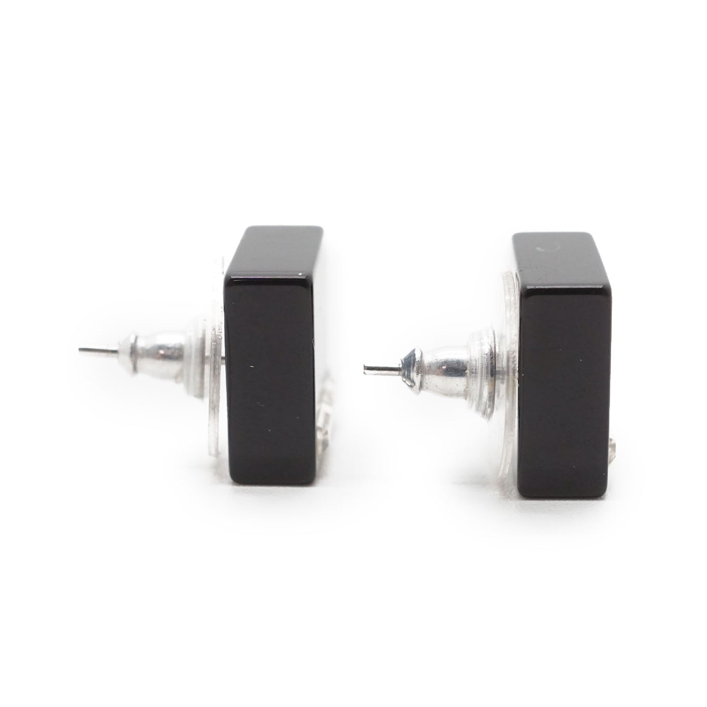 CC Logo Square Earrings