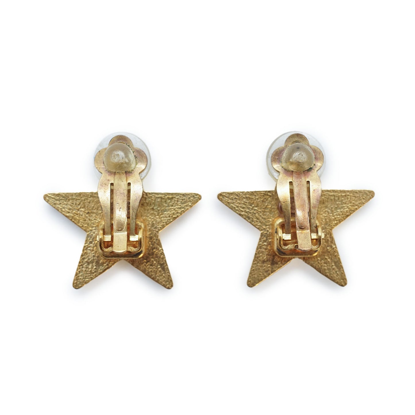 CC Logo Star Clip-On Earrings GP