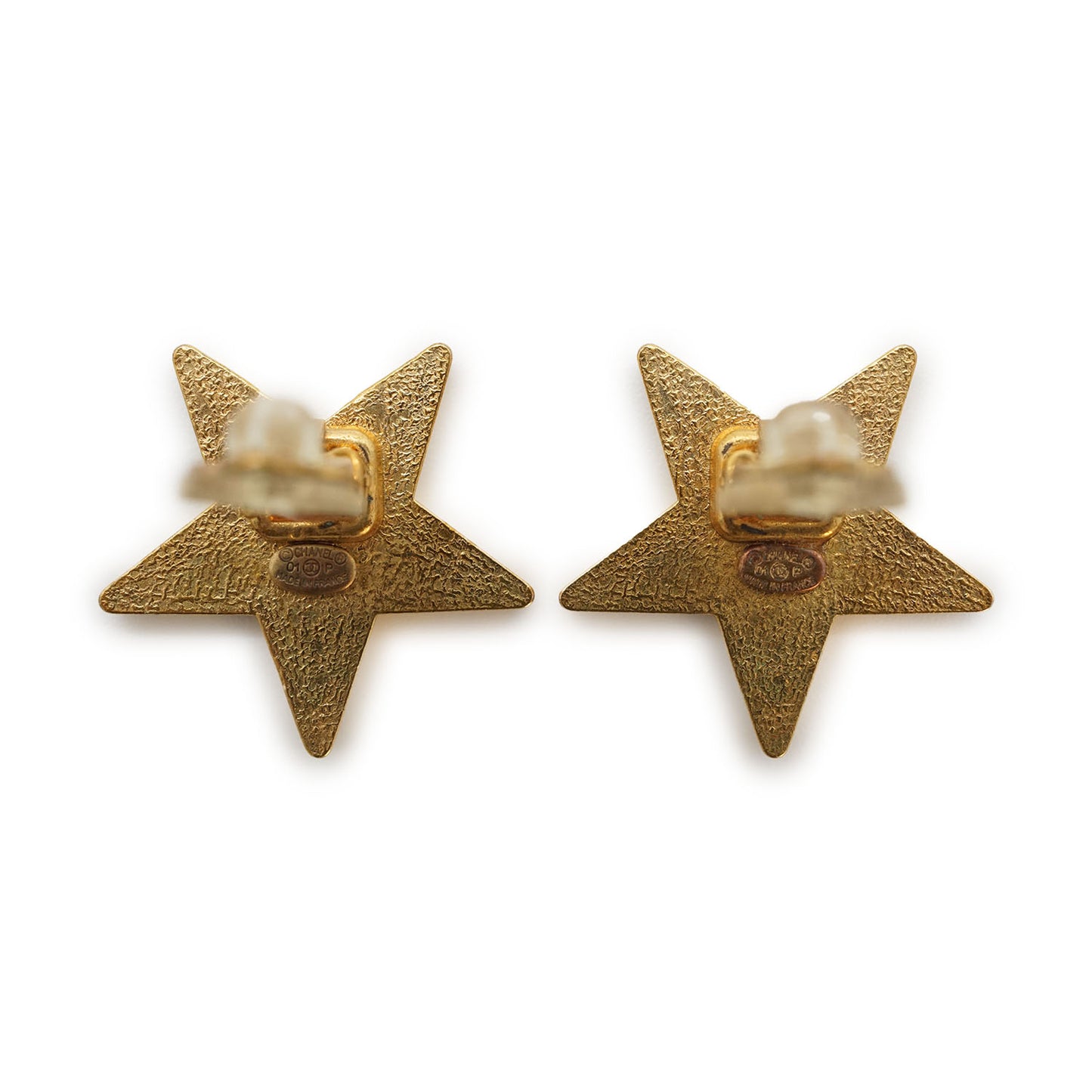 CC Logo Star Clip-On Earrings GP
