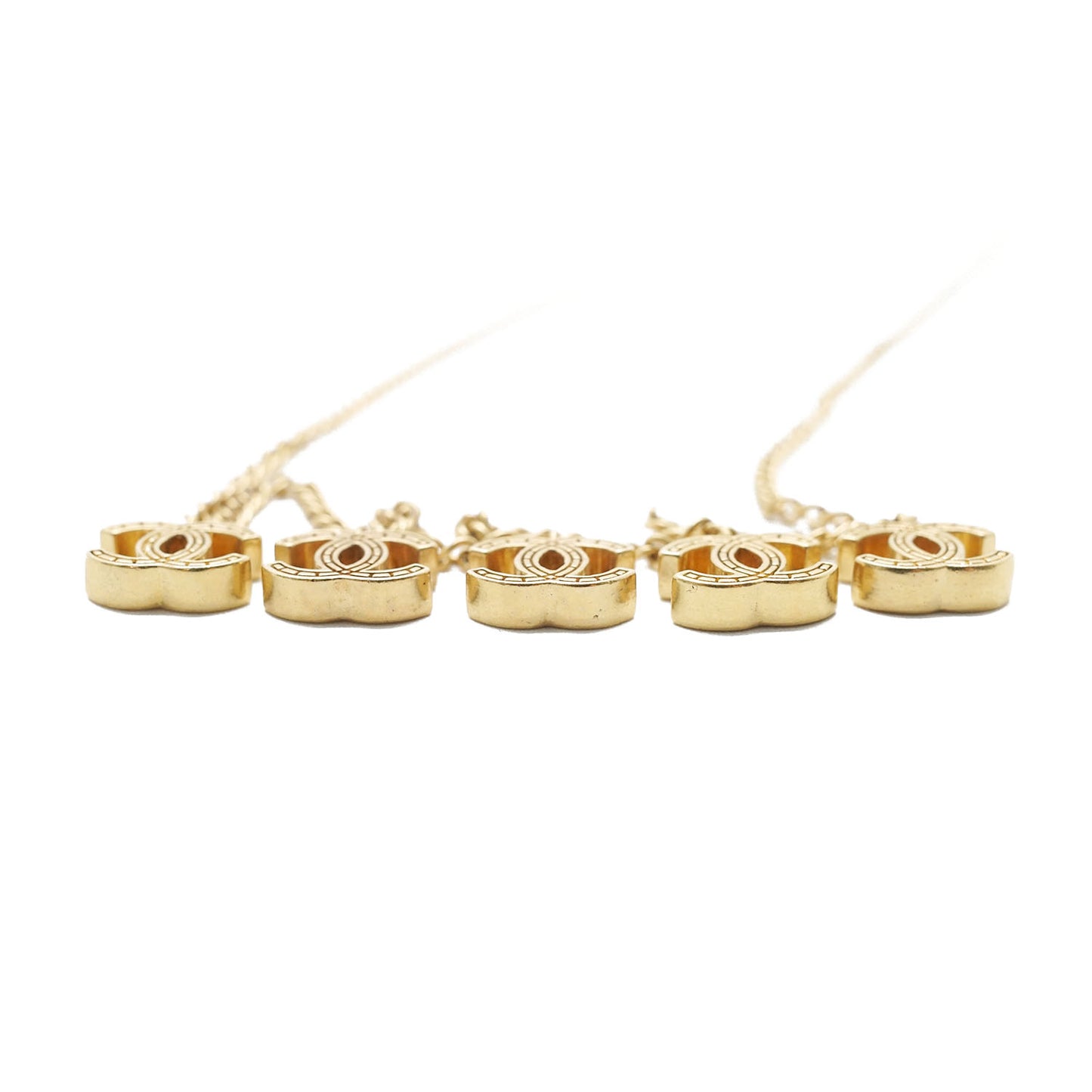 CC Logo Charm Chain Necklace GP