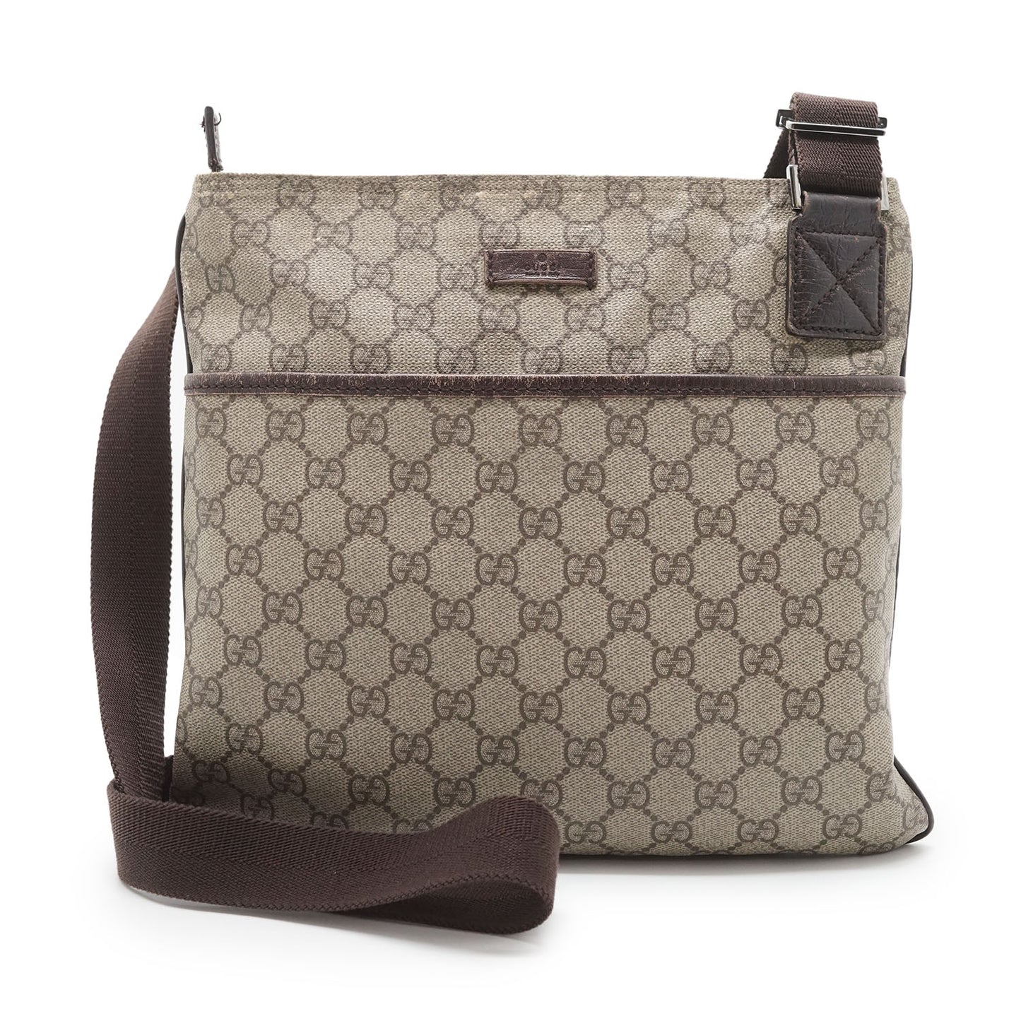 GG Supreme Coated Canvas Messenger Bag