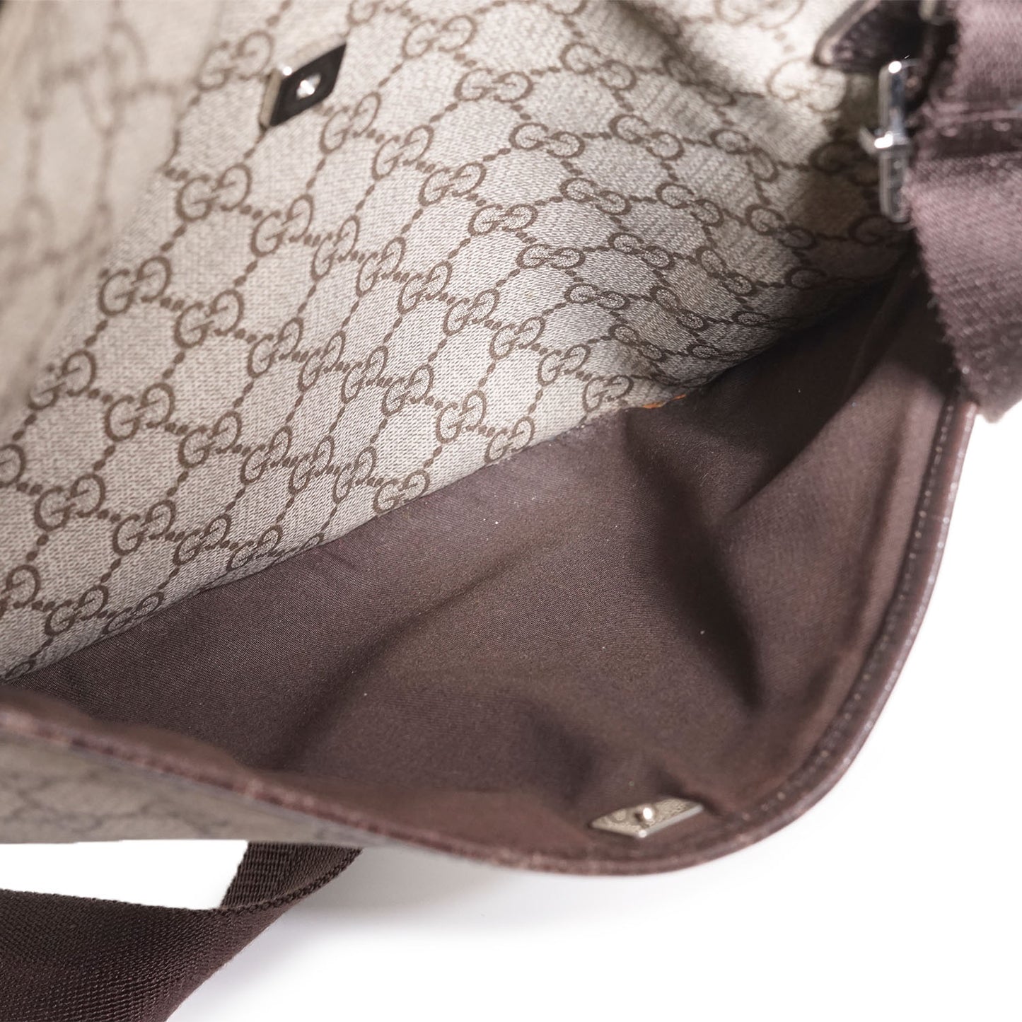 GG Supreme Coated Canvas Messenger Bag