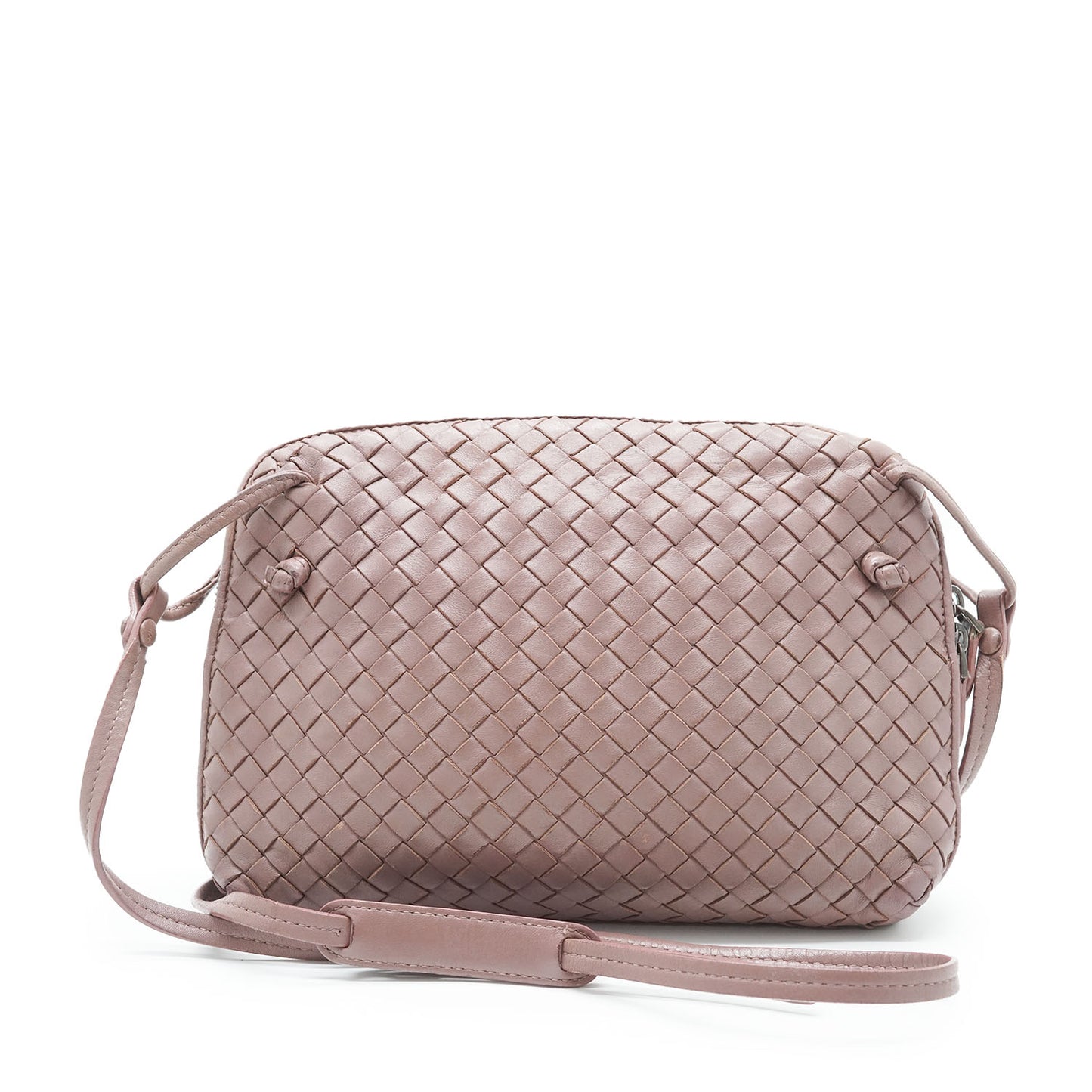 Medium Nodini Intrecciato Leather Shoulder Bag