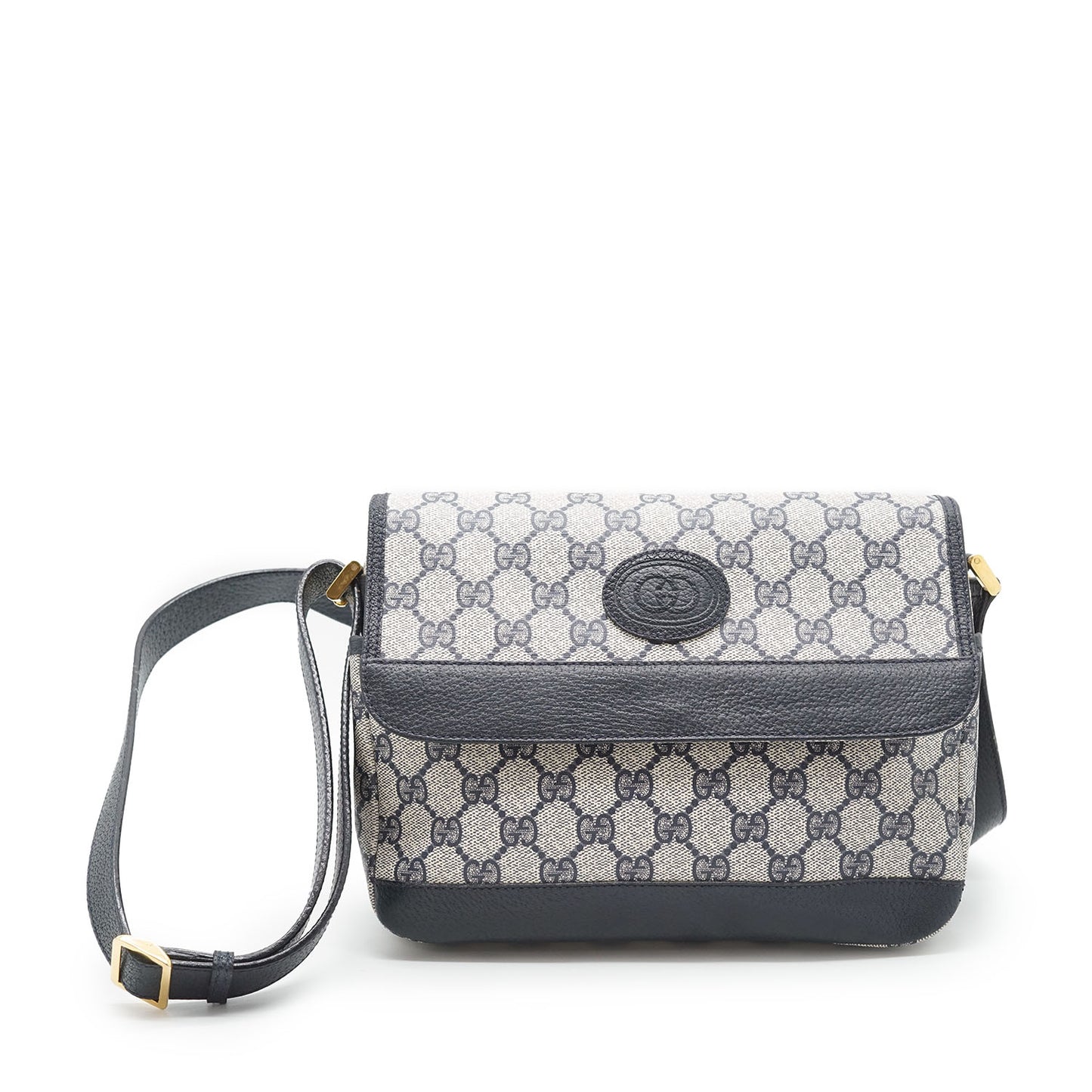 Vintage GG Supreme Coated Canvas Shoulder Bag
