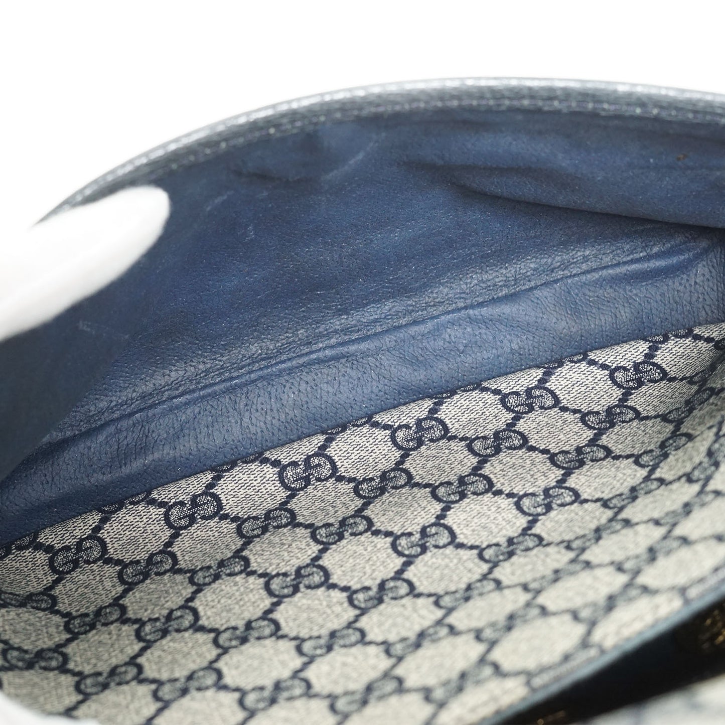 Vintage GG Supreme Coated Canvas Shoulder Bag