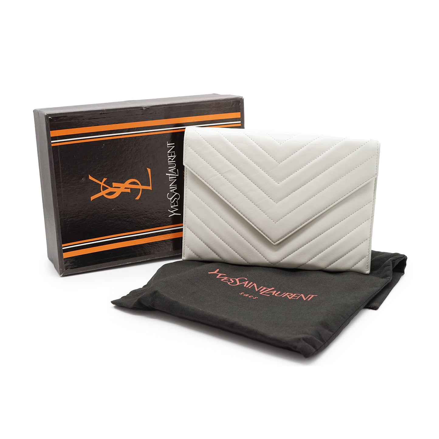 Vintage Envelope Quilted Clutch