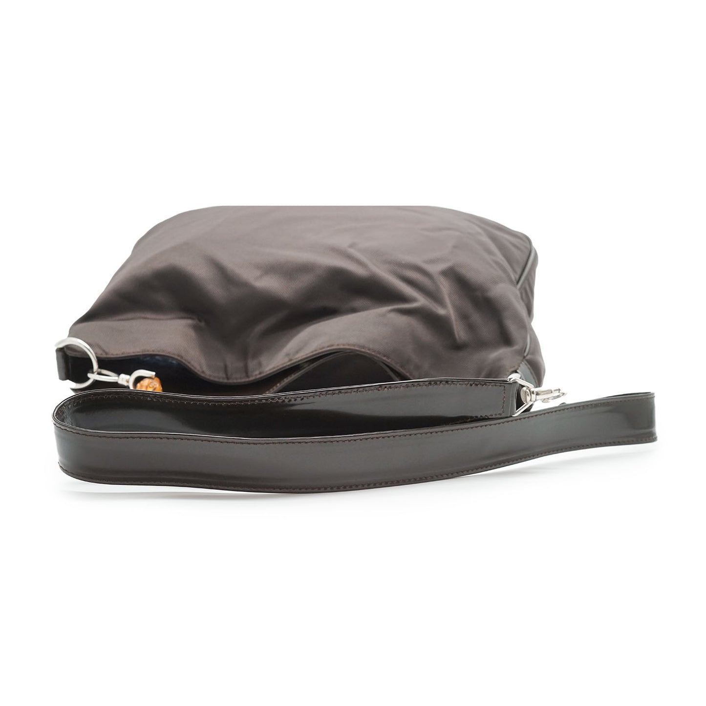 Bamboo Nylon 2way Shoulder Bag
