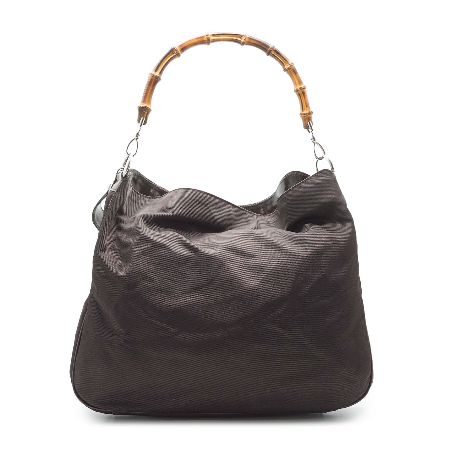 Bamboo Nylon 2way Shoulder Bag