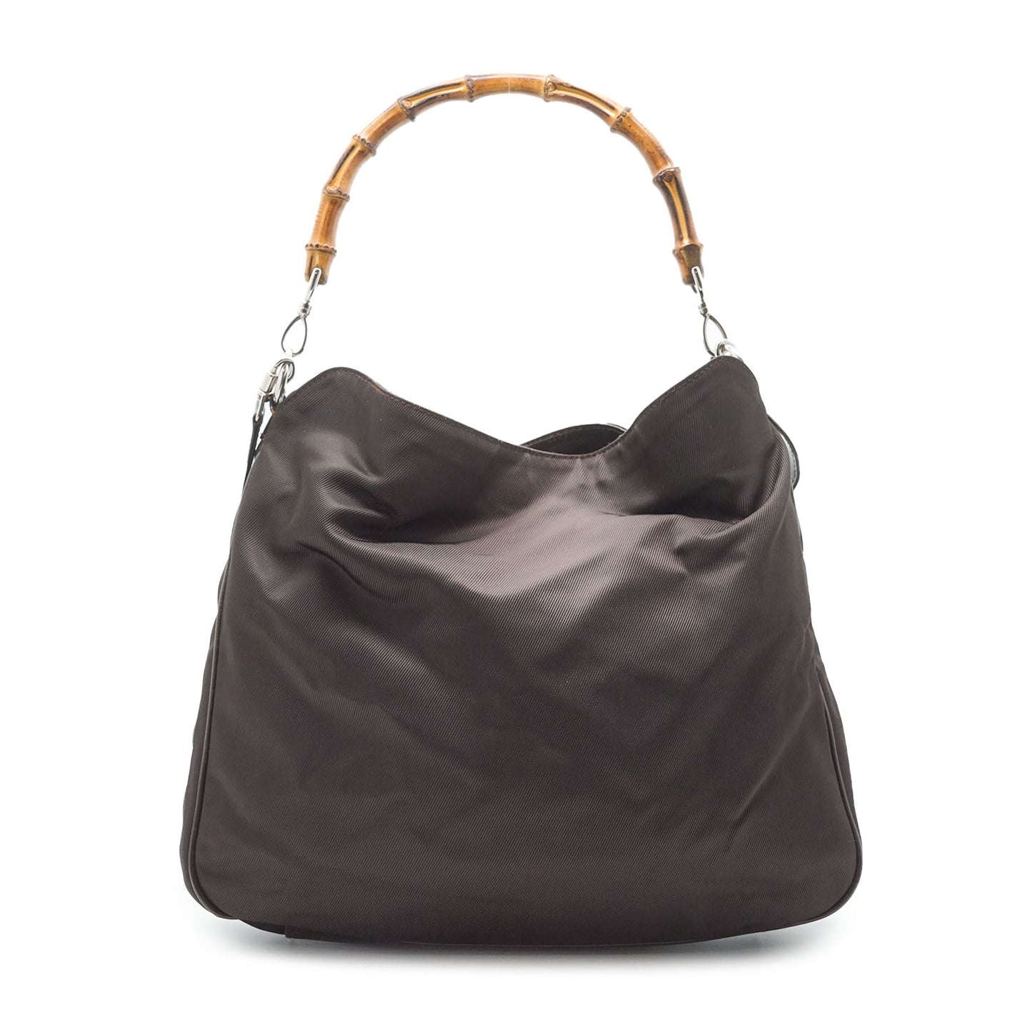 Bamboo Nylon 2way Shoulder Bag