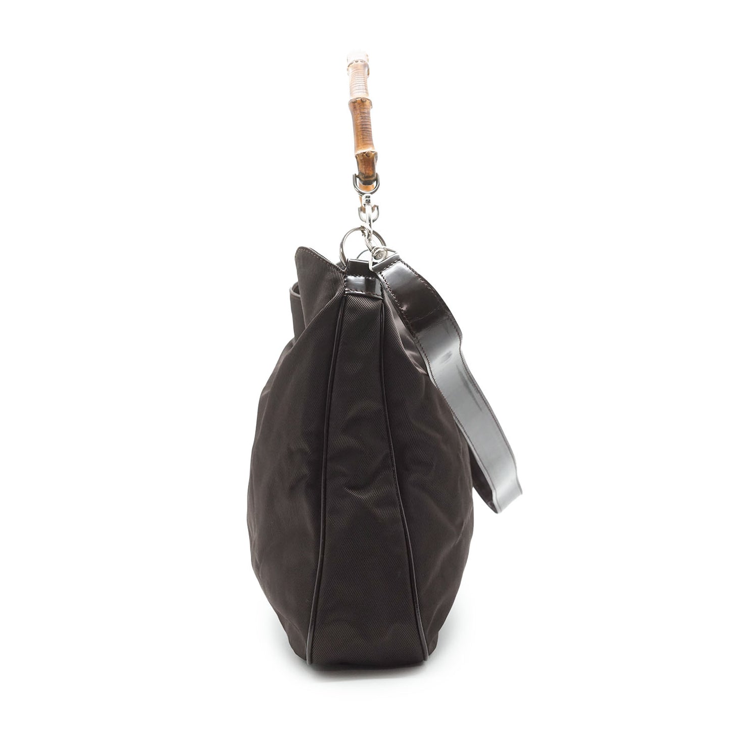 Bamboo Nylon 2way Shoulder Bag