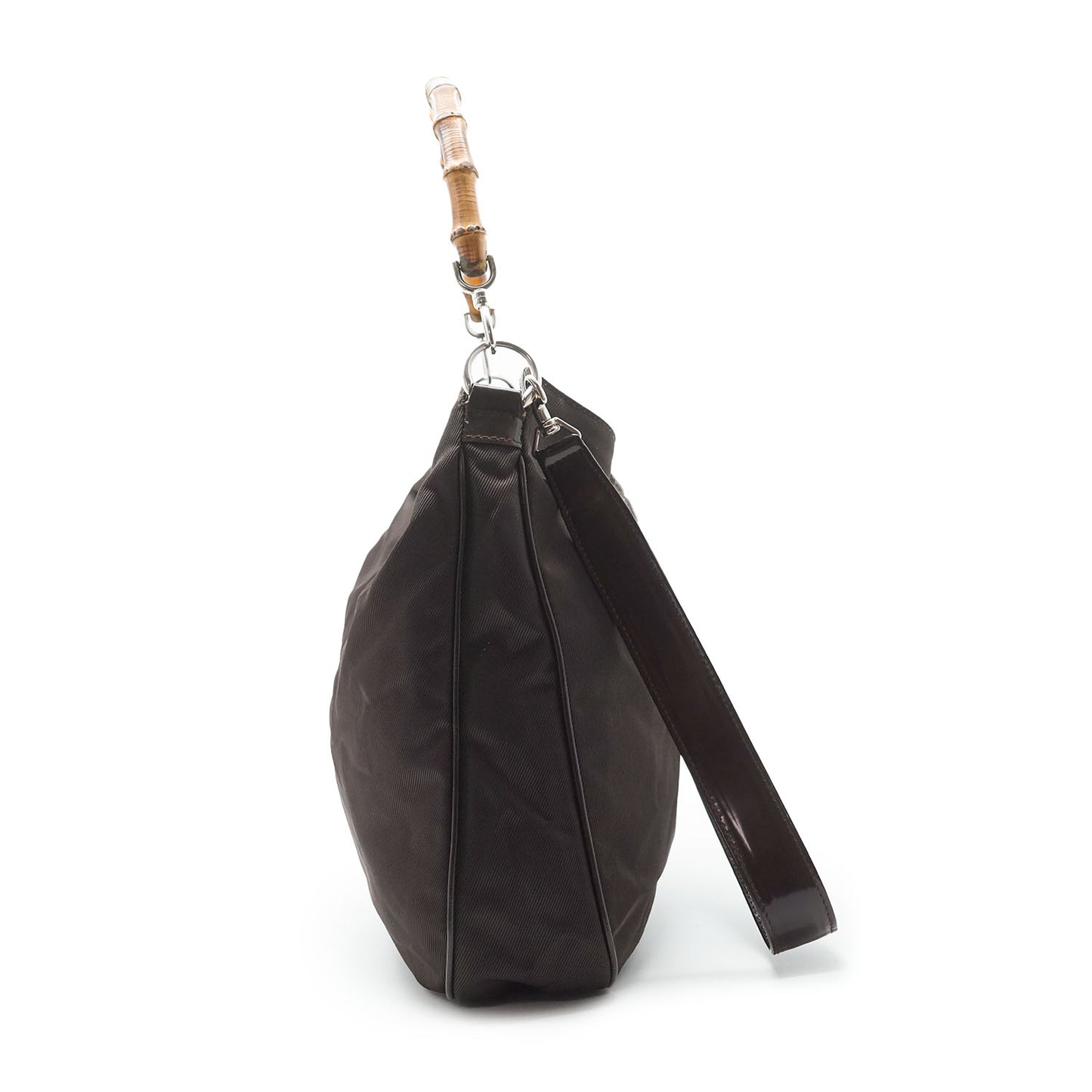 Bamboo Nylon 2way Shoulder Bag