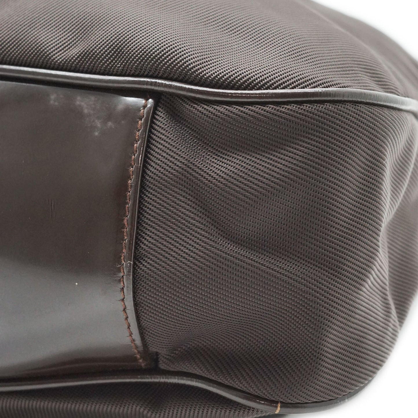 Bamboo Nylon 2way Shoulder Bag