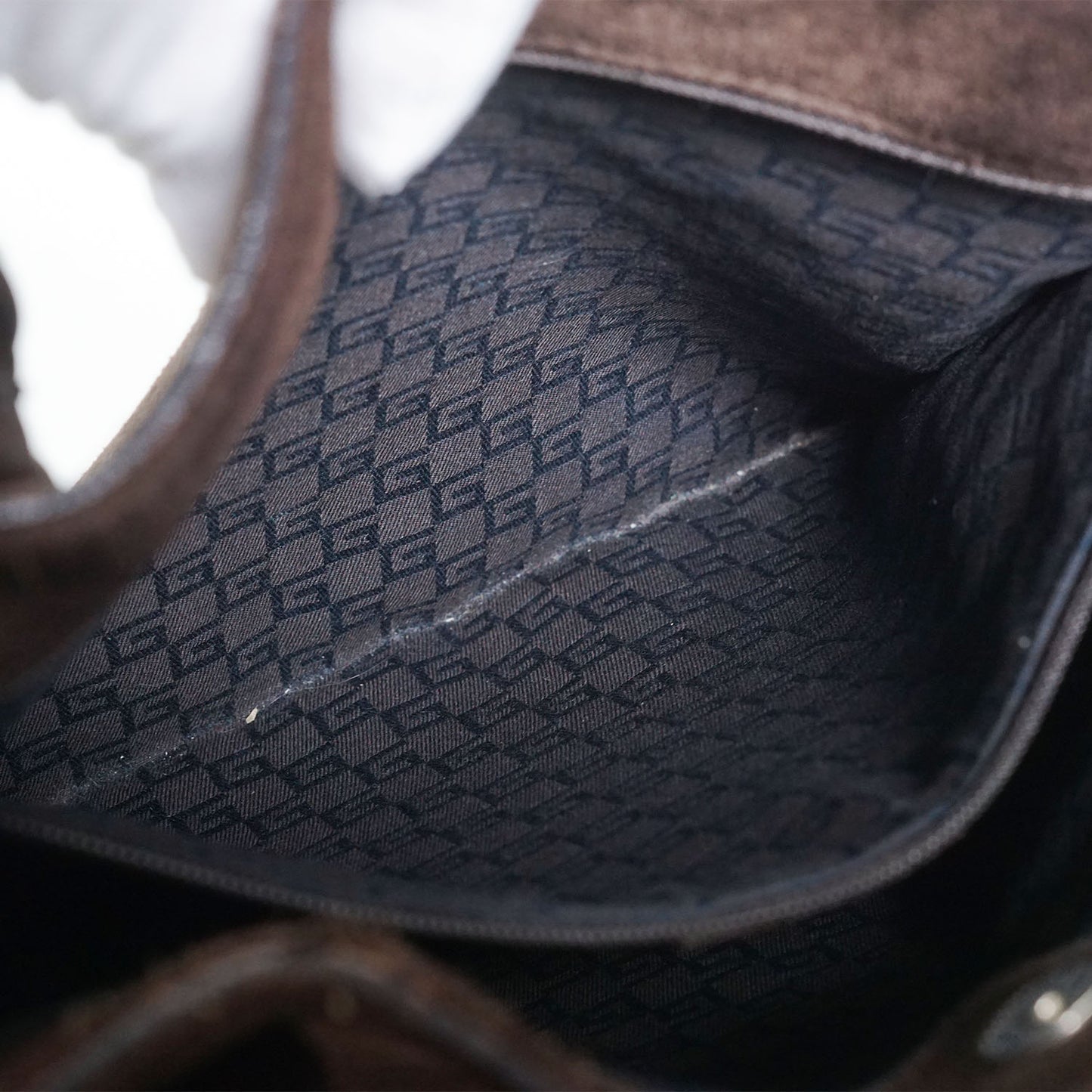 Suede Horsebit Tote