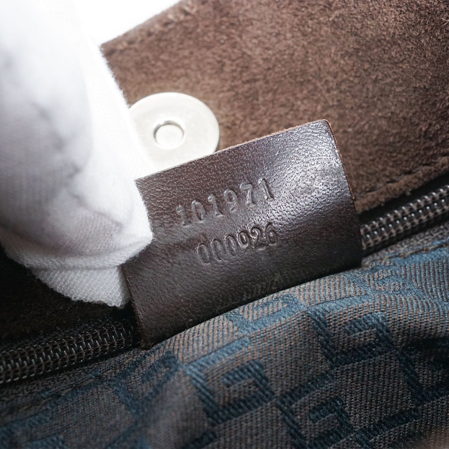 Suede Horsebit Tote