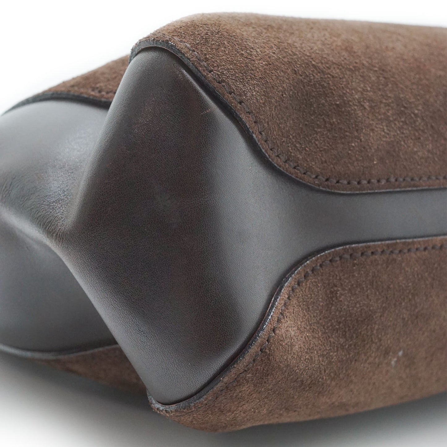 Suede Horsebit Tote
