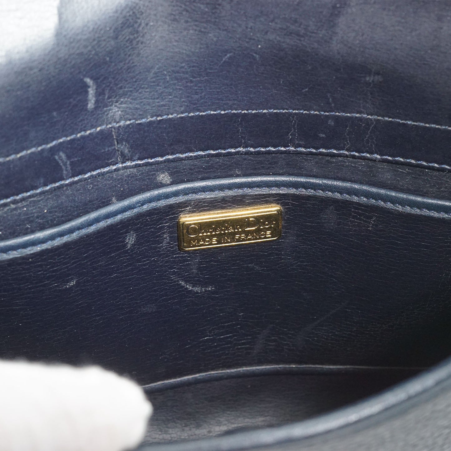 CD Logo Vintage Crossbody Bag