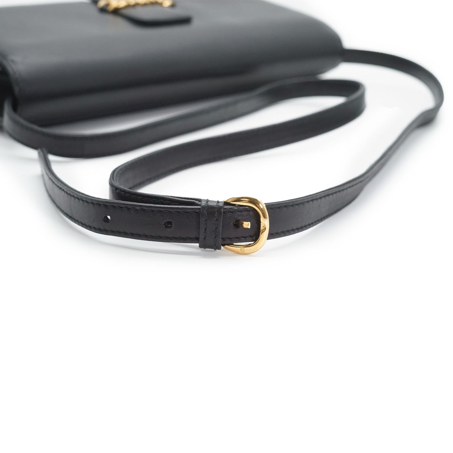 Vintage GG Canvas Flap Shoulder Bag