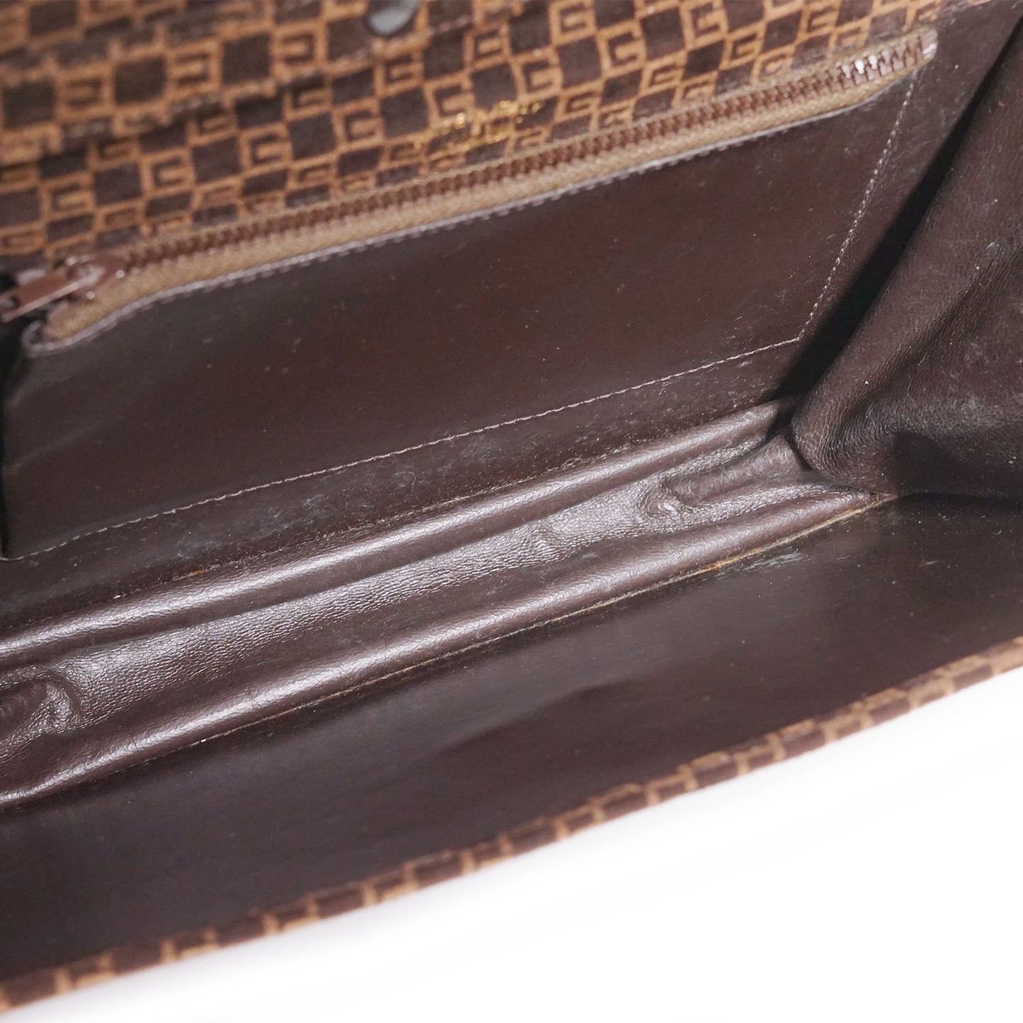 Vintage Sherry Line G Monogram Chain Shoulder Bag