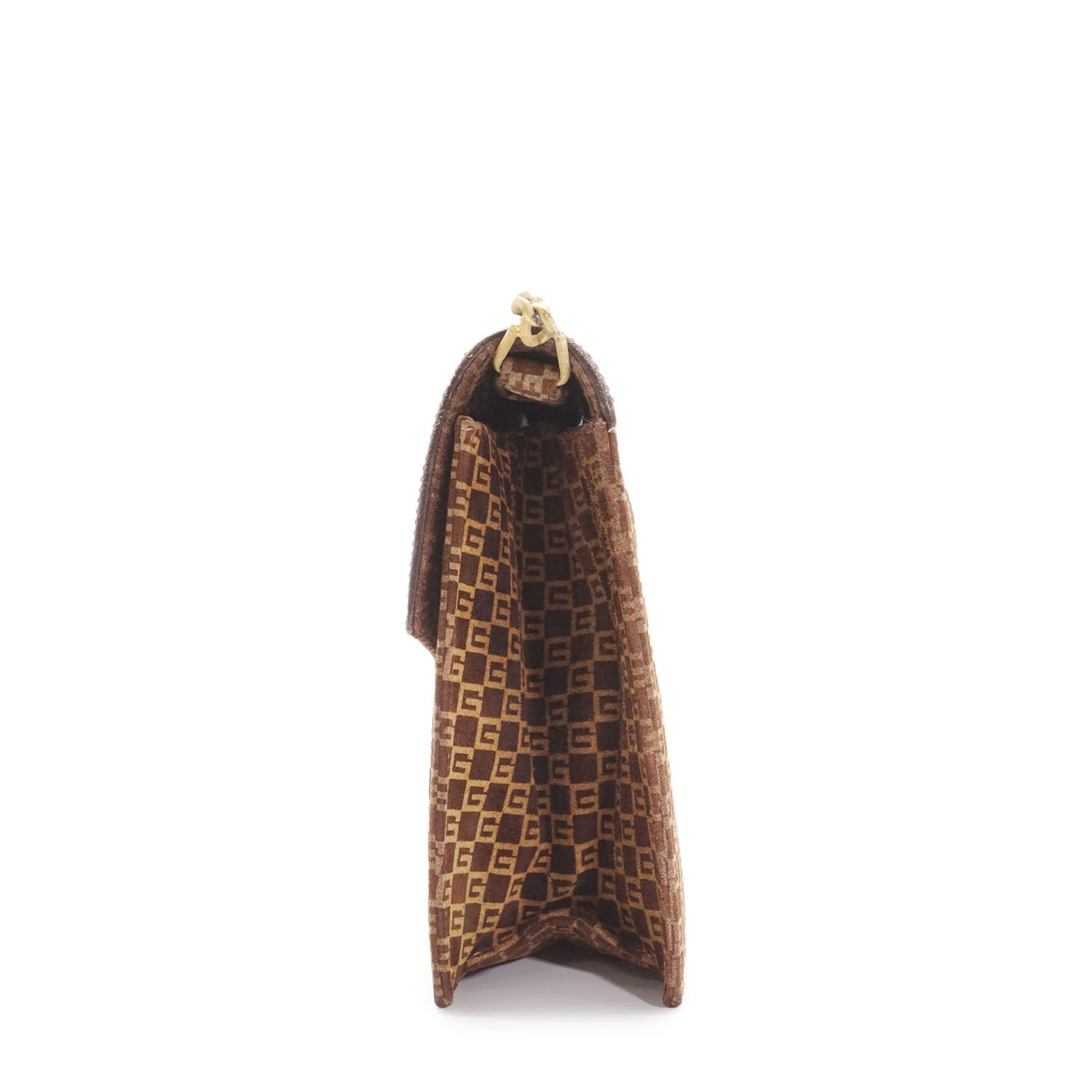 Vintage Sherry Line G Monogram Chain Shoulder Bag