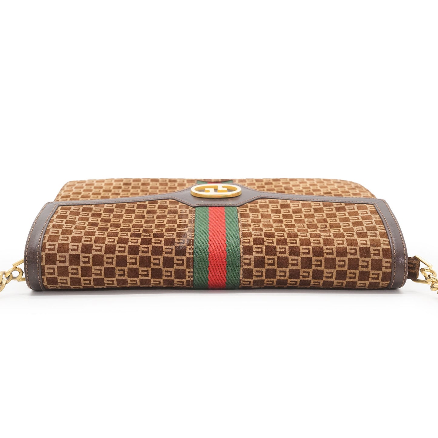 Vintage Sherry Line G Monogram Chain Shoulder Bag