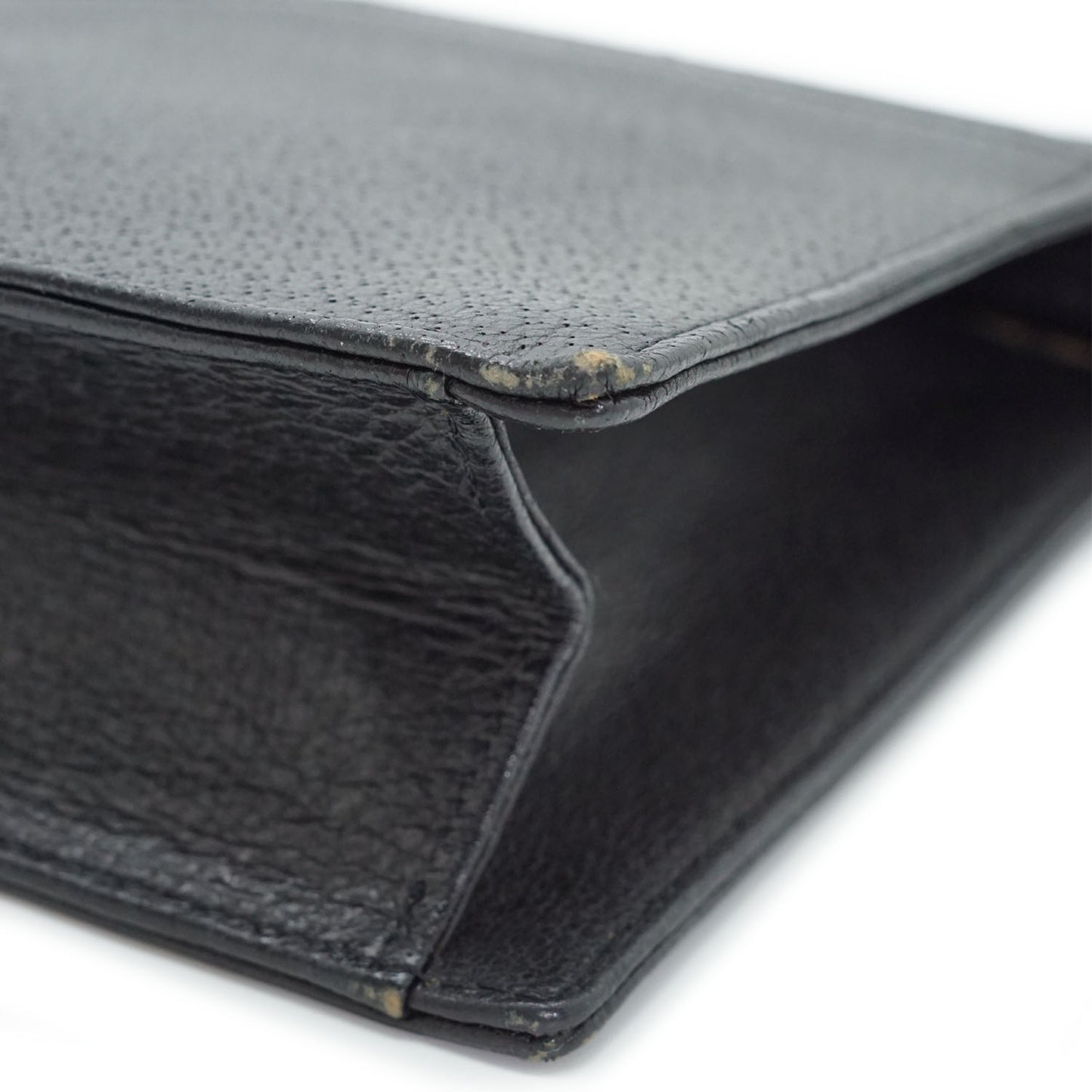 Y-Stitch Detail Vintage Clutch