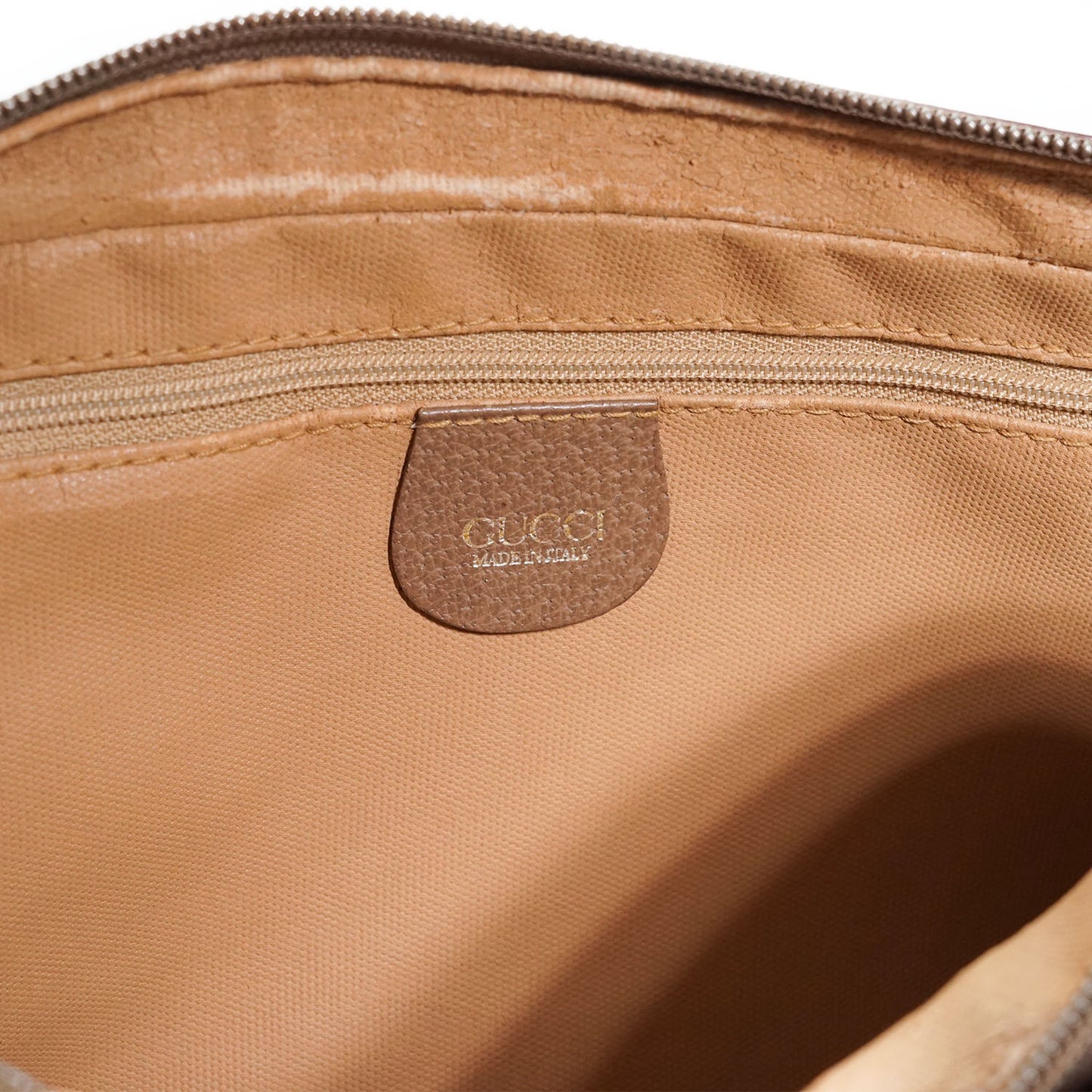 GG Supreme Coated Canvas Clutch