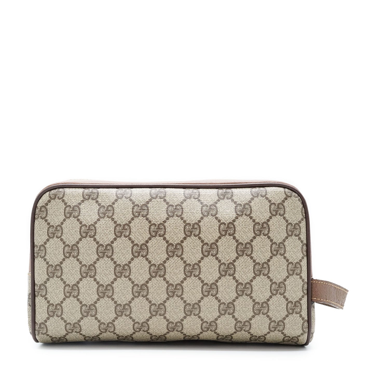 GG Supreme Coated Canvas Clutch