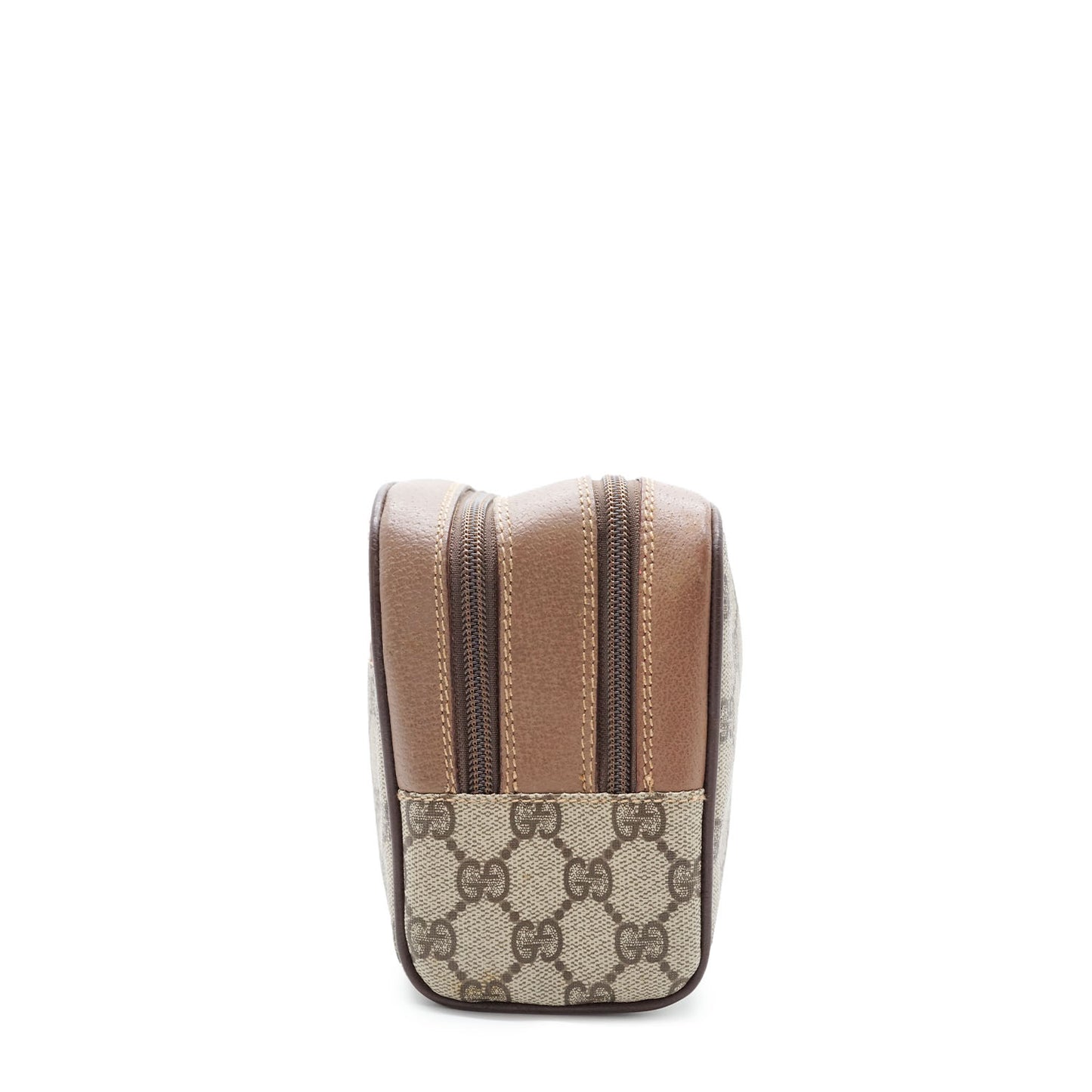 GG Supreme Coated Canvas Clutch