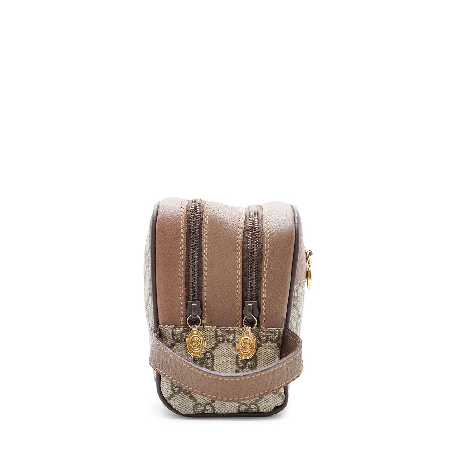 GG Supreme Coated Canvas Clutch