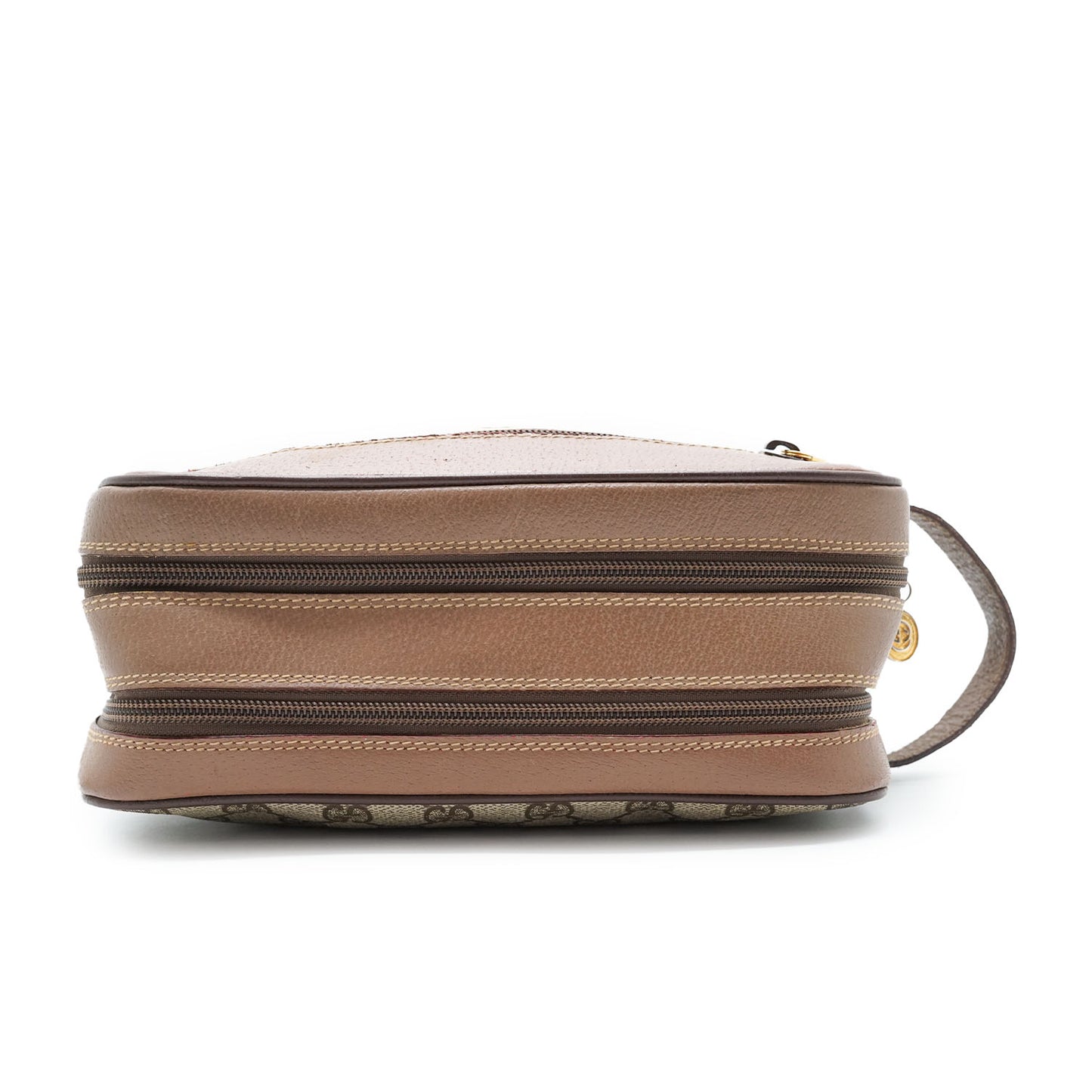 GG Supreme Coated Canvas Clutch