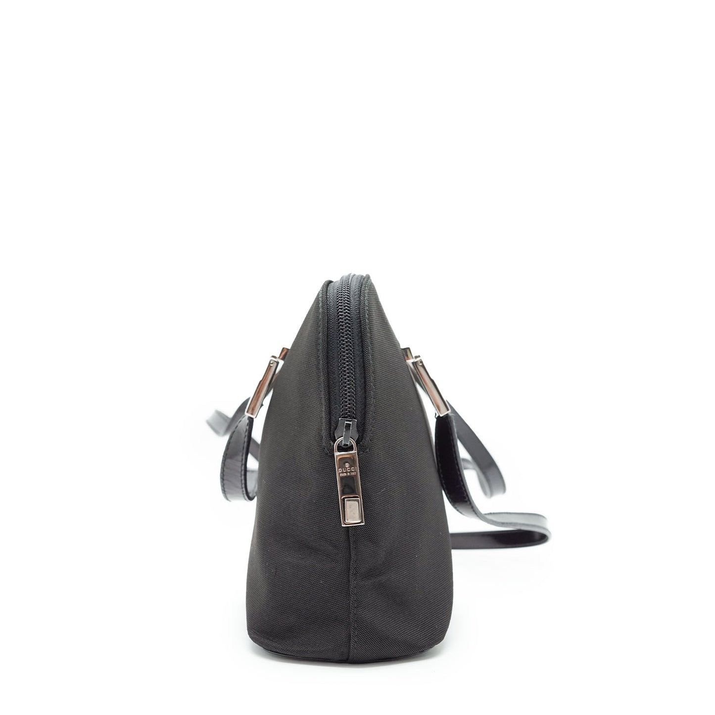 Nylon Patent Leather Shoulder Bag