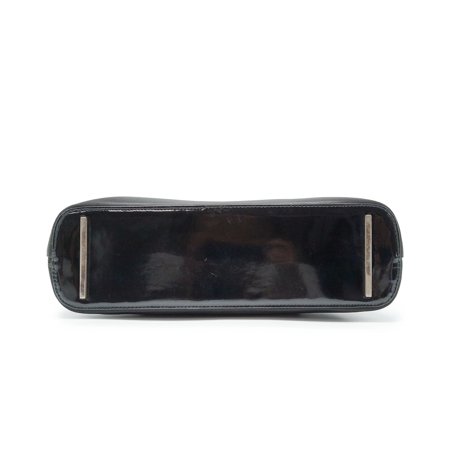 Nylon Patent Leather Shoulder Bag