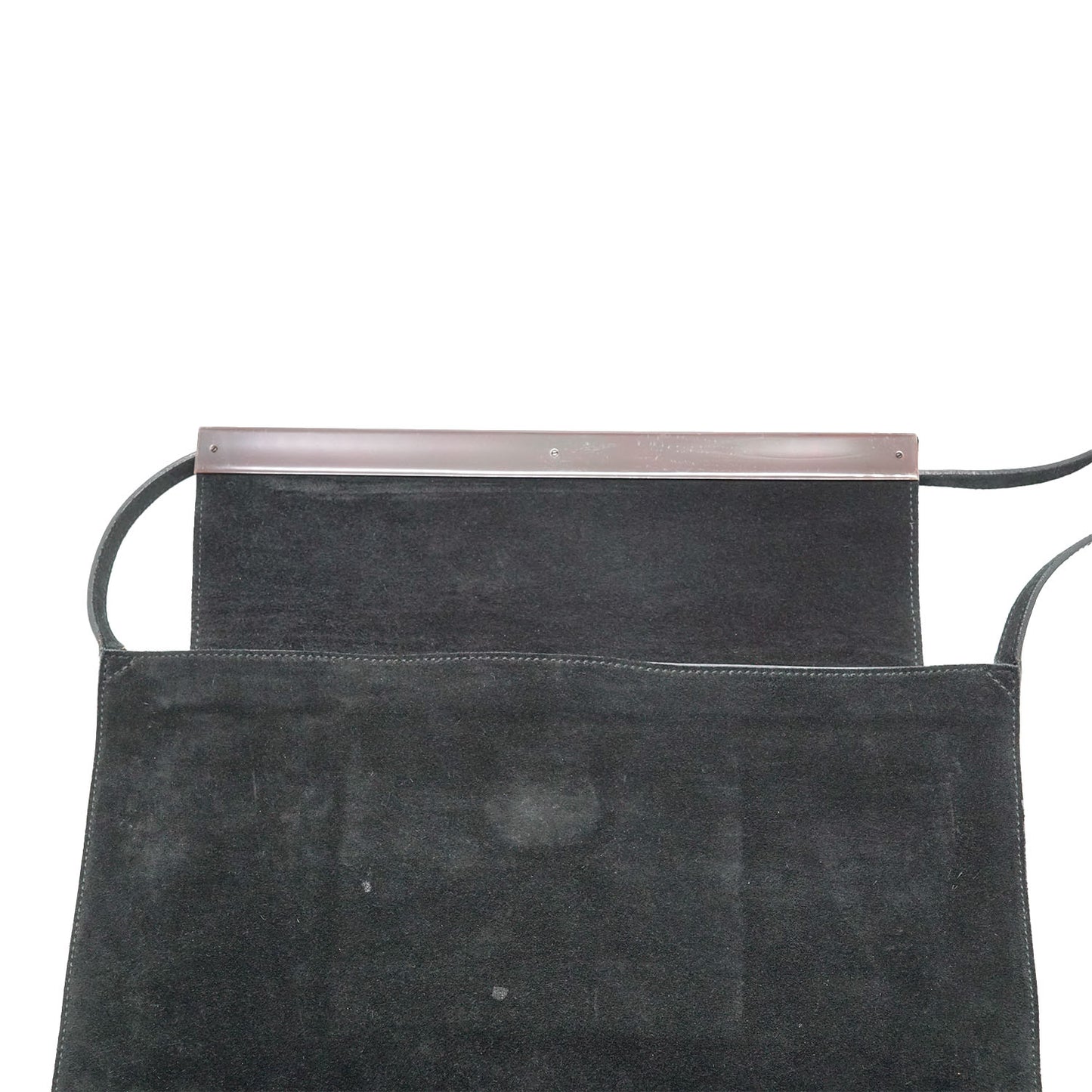 Vintage Suede Foldable Shoulder Tote