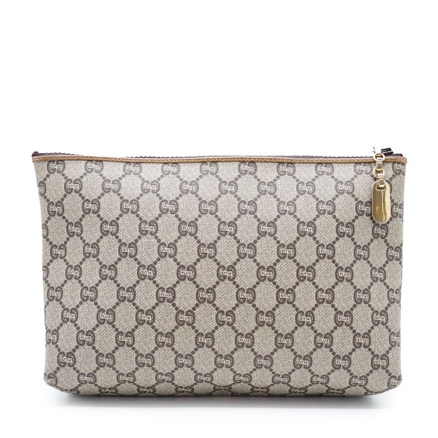 GG Supreme Gucci Plus Vintage Coated Canvas Pouch