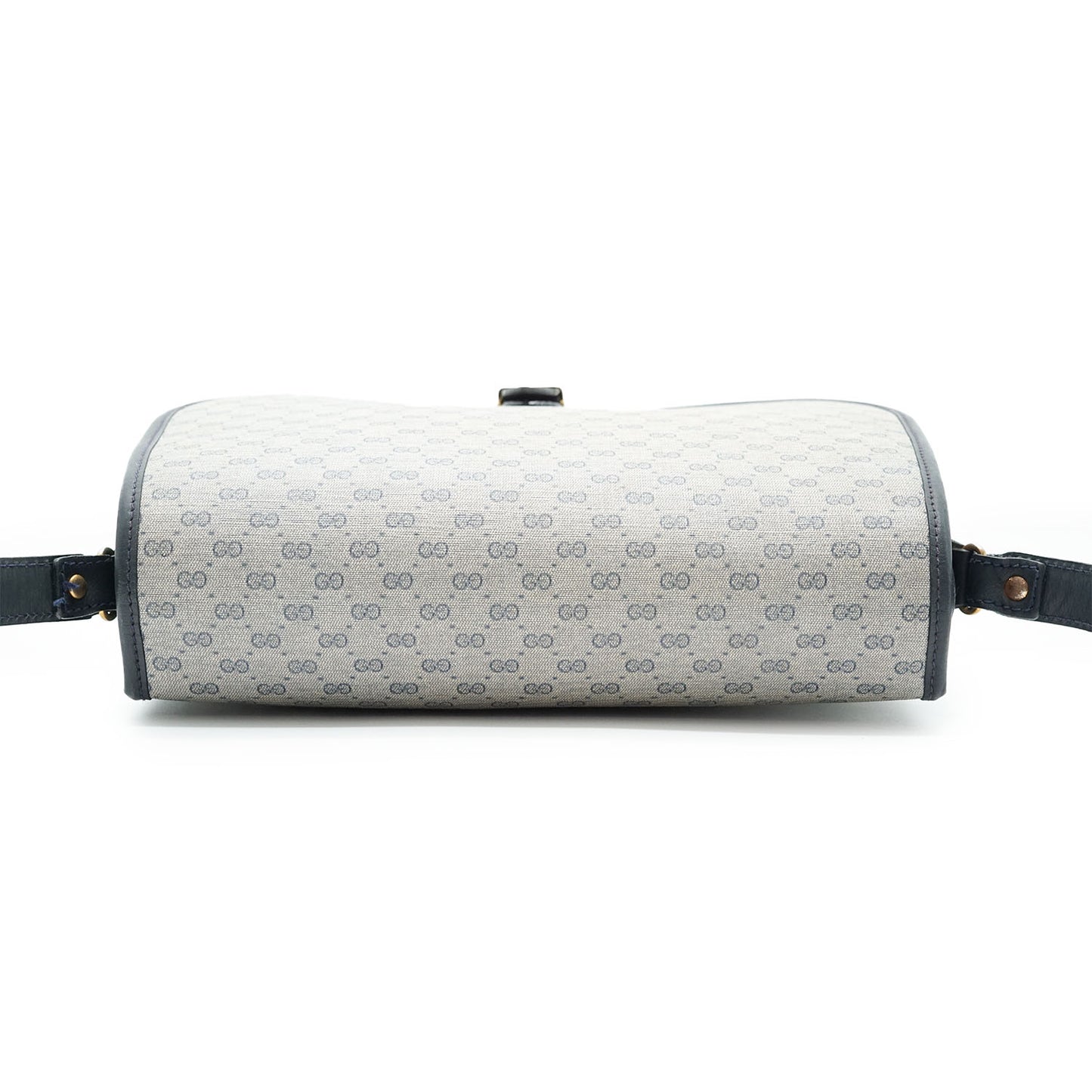 Vintage Microguccissima Flap Crossbody Bag