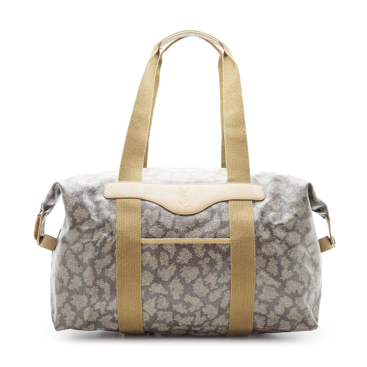 Vintage YSL Giraffe Print Large Tote