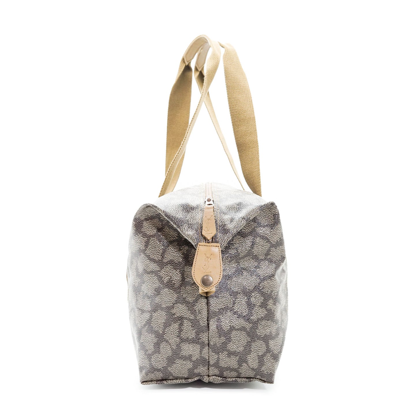 Vintage YSL Giraffe Print Large Tote