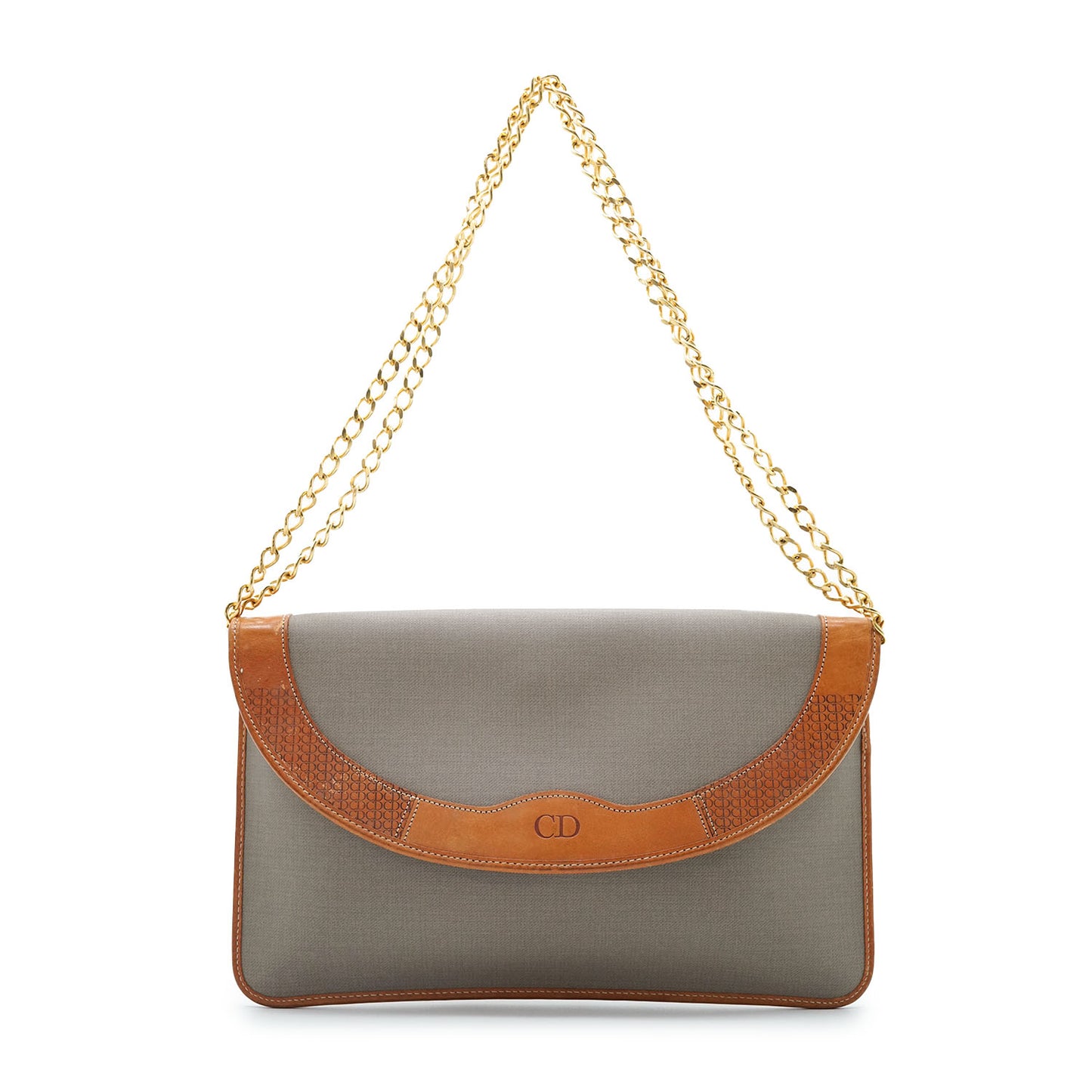 CD Logo Chain Shoulder Bag