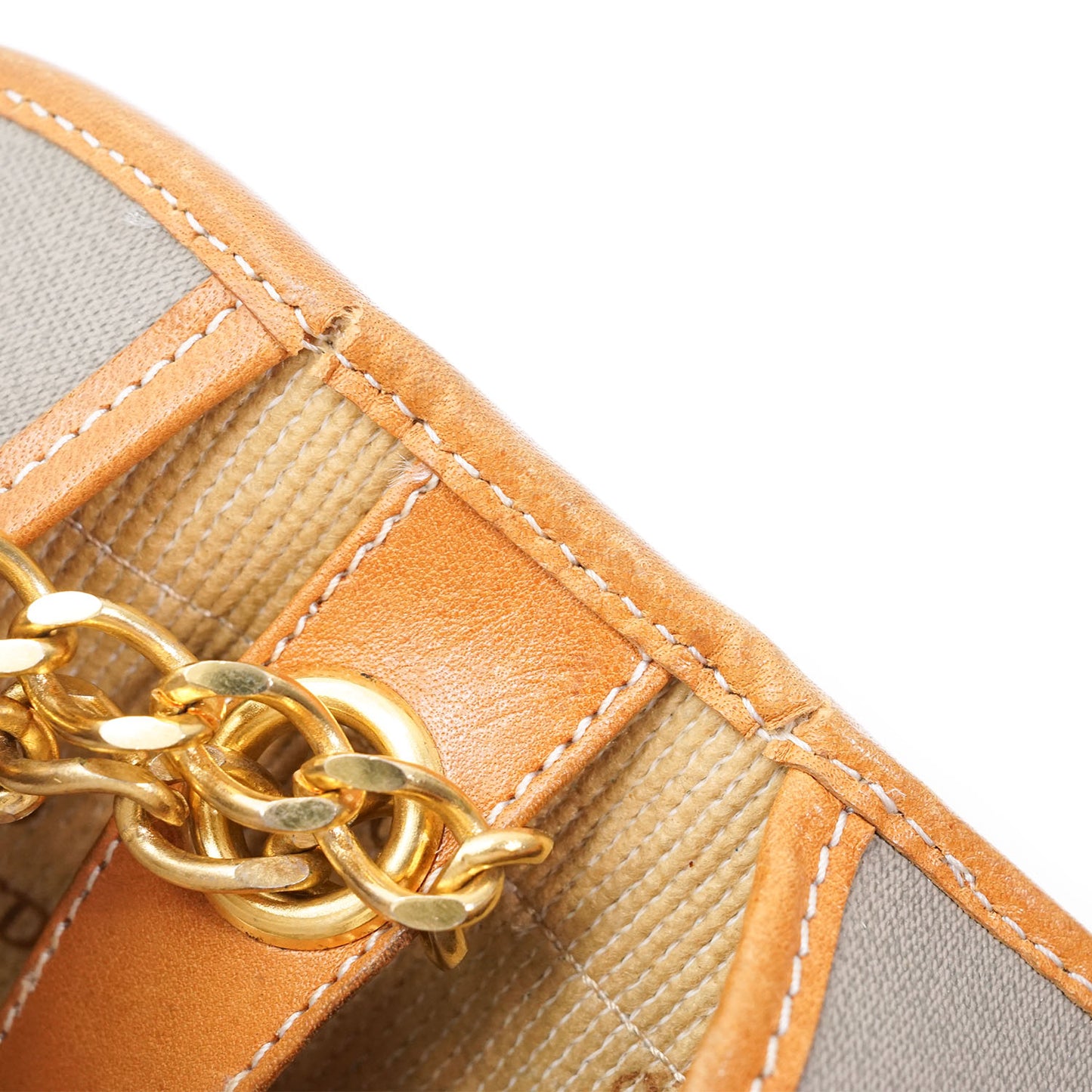 CD Logo Chain Shoulder Bag