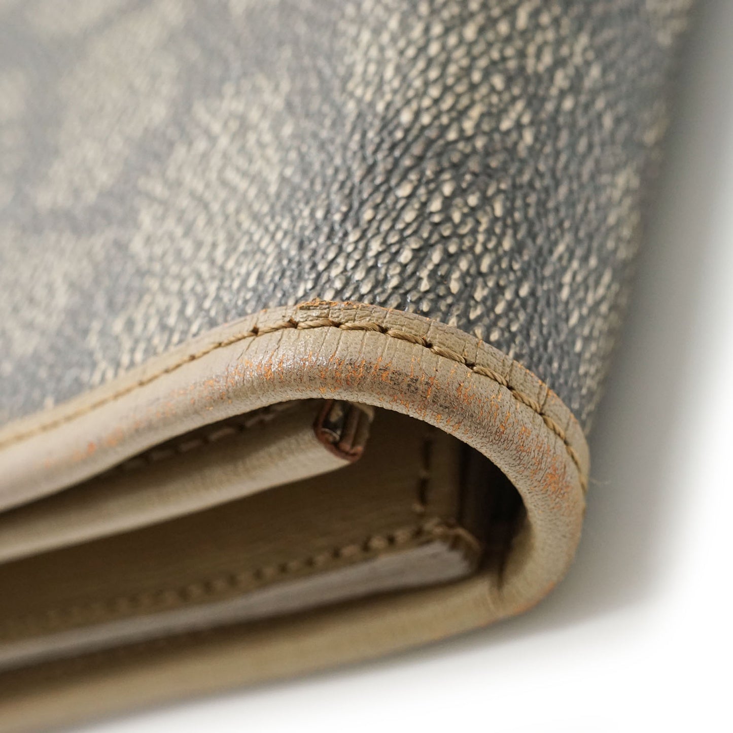 Vintage YSL Giraffe Print Flap Clutch