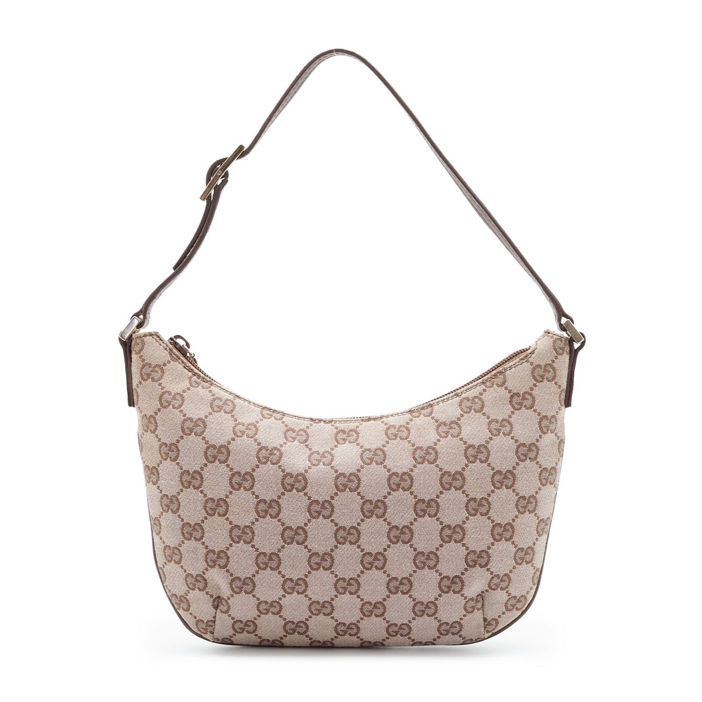 GG Canvas Half Moon Mini Hobo Bag