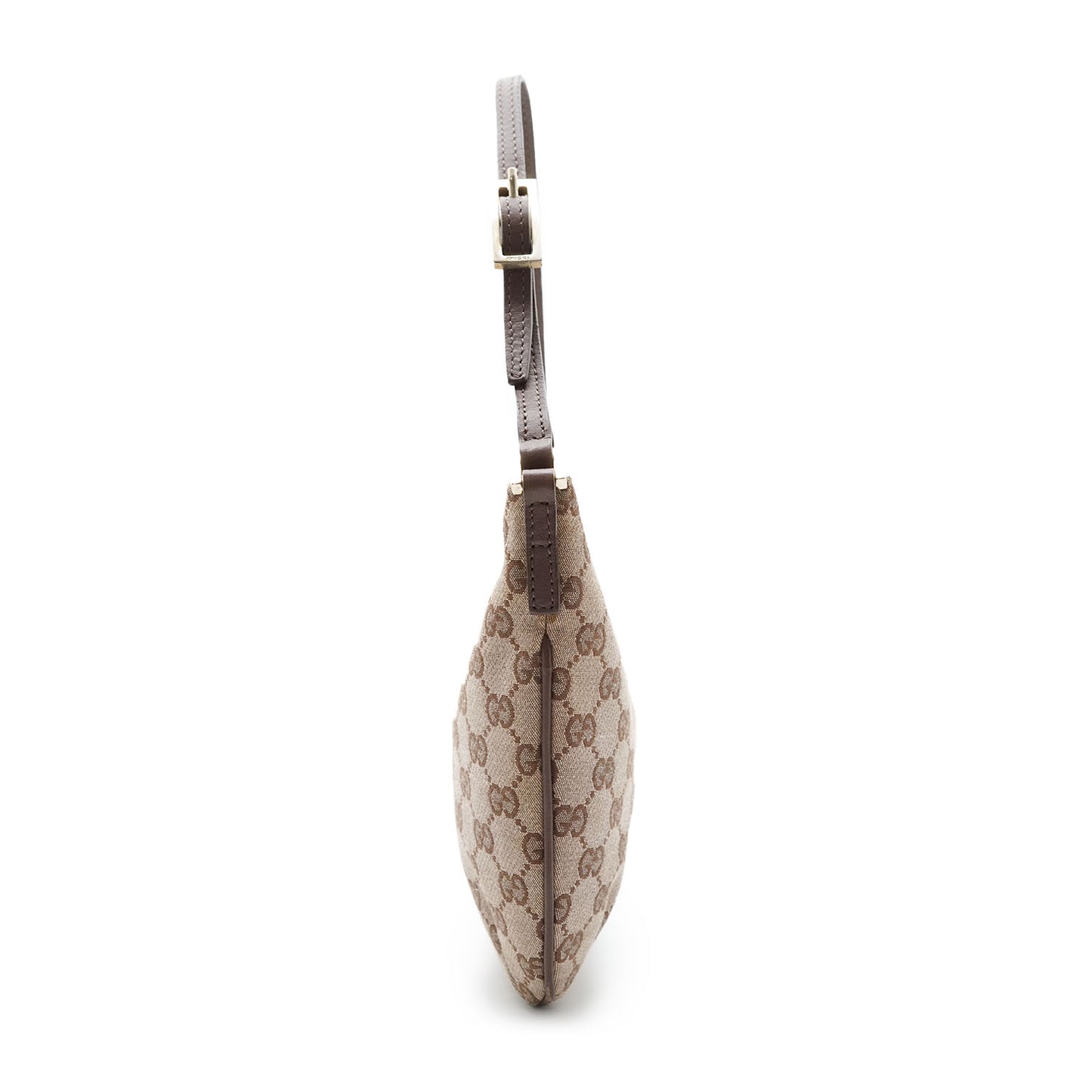 GG Canvas Half Moon Mini Hobo Bag