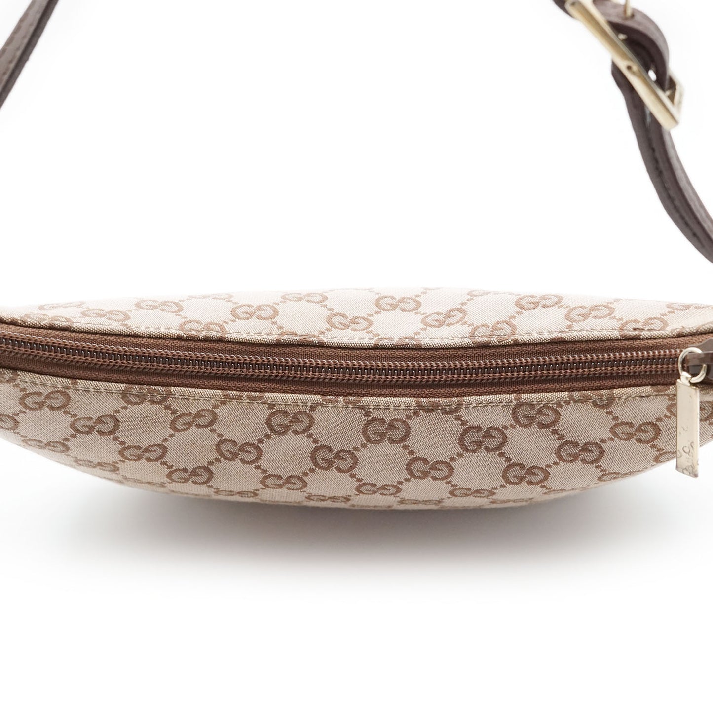 GG Canvas Half Moon Mini Hobo Bag