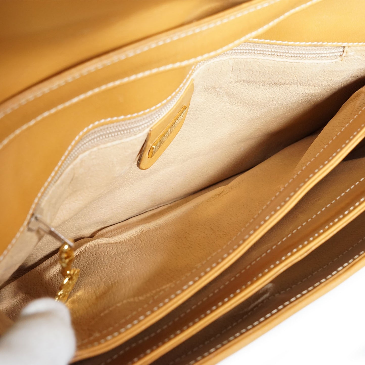 Vintage GG Microguccissima Tri-Pocket Crossbody Bag