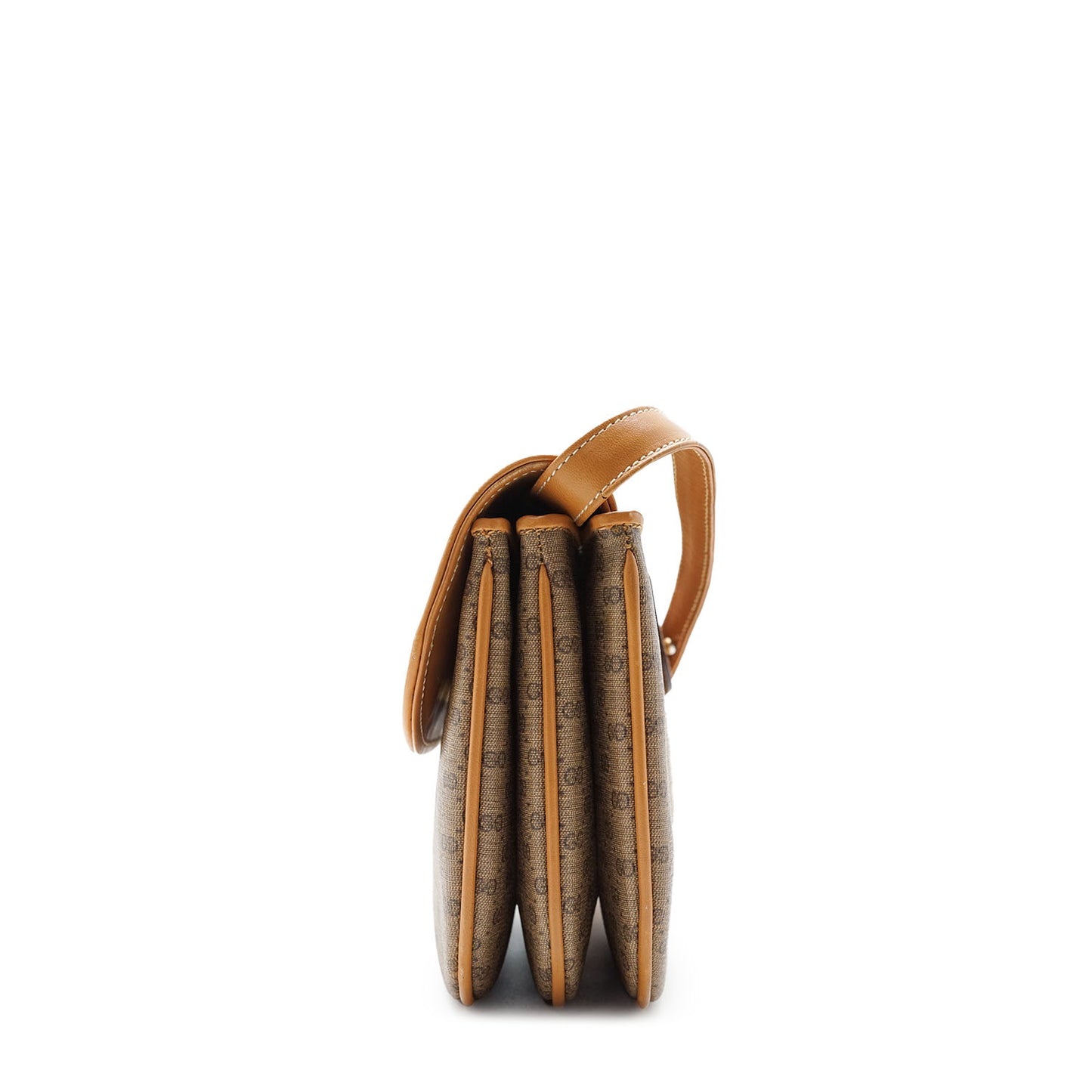 Vintage GG Microguccissima Tri-Pocket Crossbody Bag